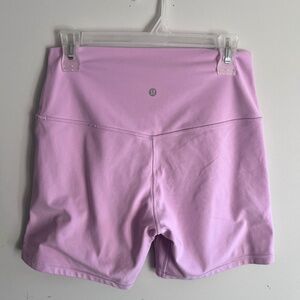 lululemon align size 10 pink bike shorts comfy casual
